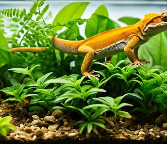 Crested Gecko in Captivity