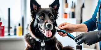 Safe dog grooming