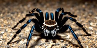 tarantula mating dance