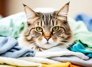 Cat Comfort on Clothes