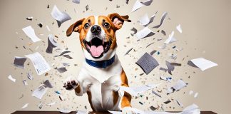 canine paper-eating habits