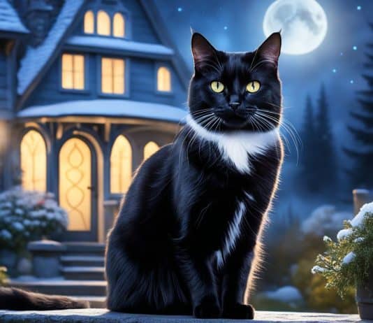 spiritual significance cat visiting