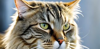 Cat exhibiting symptoms of respiratory issues