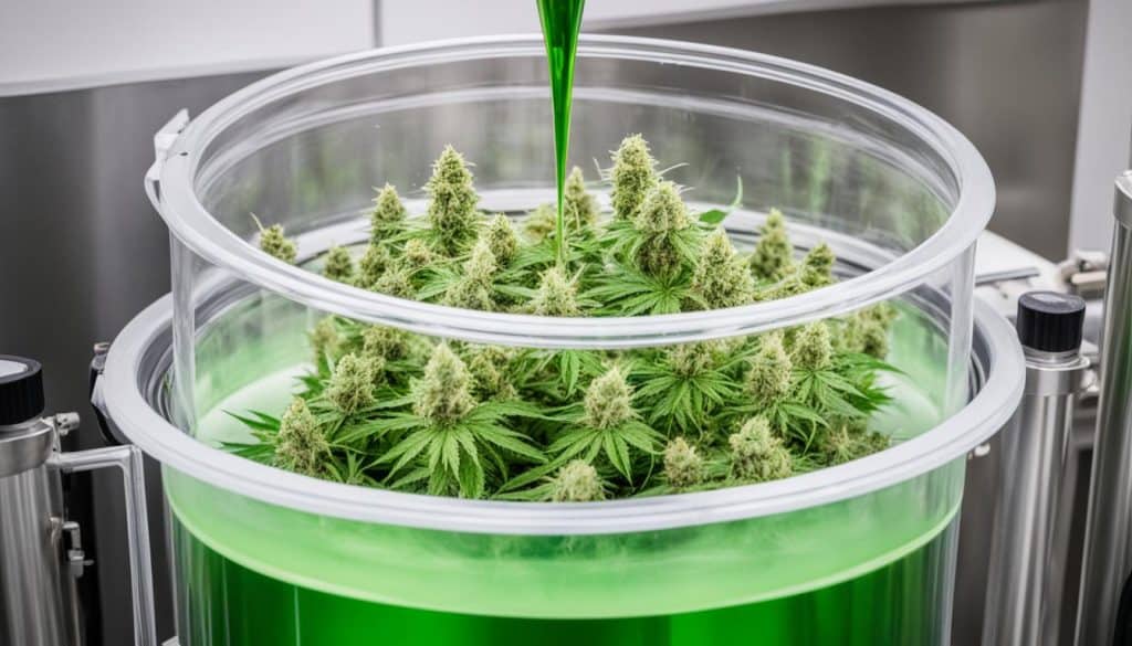 Extraction Process for THC Distillate Production